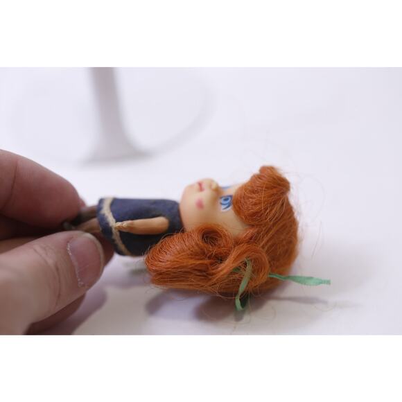 1960s, Liddle Kiddles, Trikey Triddle, Doll, Blue Dress, Mattel, ~ 250929-WH 765 - Picture 2 of 4